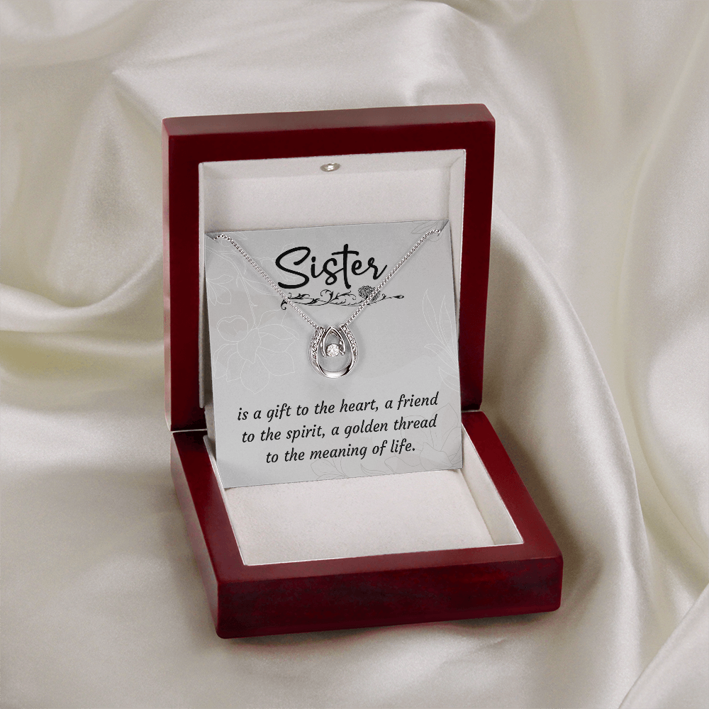 Lucky In Love Necklace- From your Brother