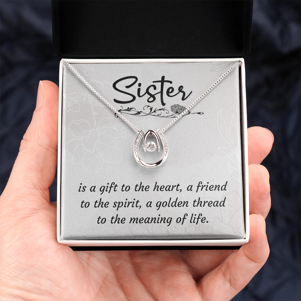 Lucky In Love Necklace- From your Brother