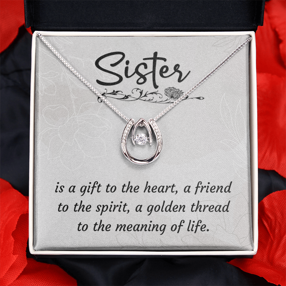 Lucky In Love Necklace- From your Brother