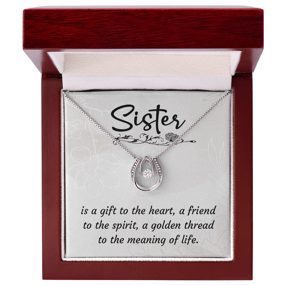 Lucky In Love Necklace- From your Brother