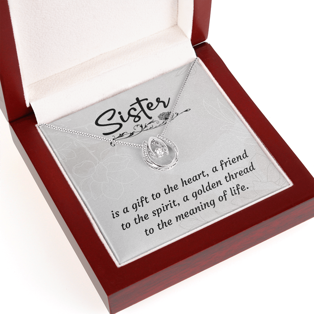 Lucky In Love Necklace- From your Brother