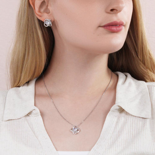 Alluring Beauty Necklace & Earring Set - From you Boyfriend