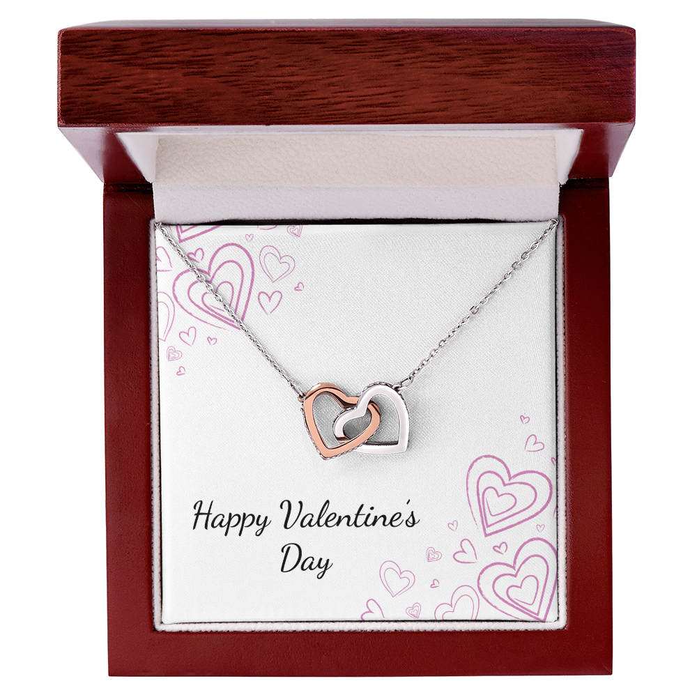 Interlocking Hearts Necklace
