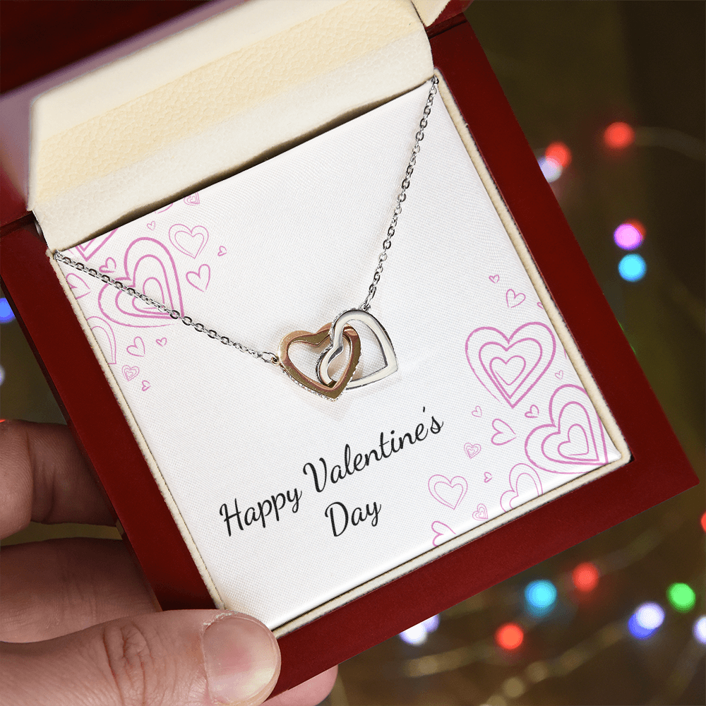 Interlocking Hearts Necklace