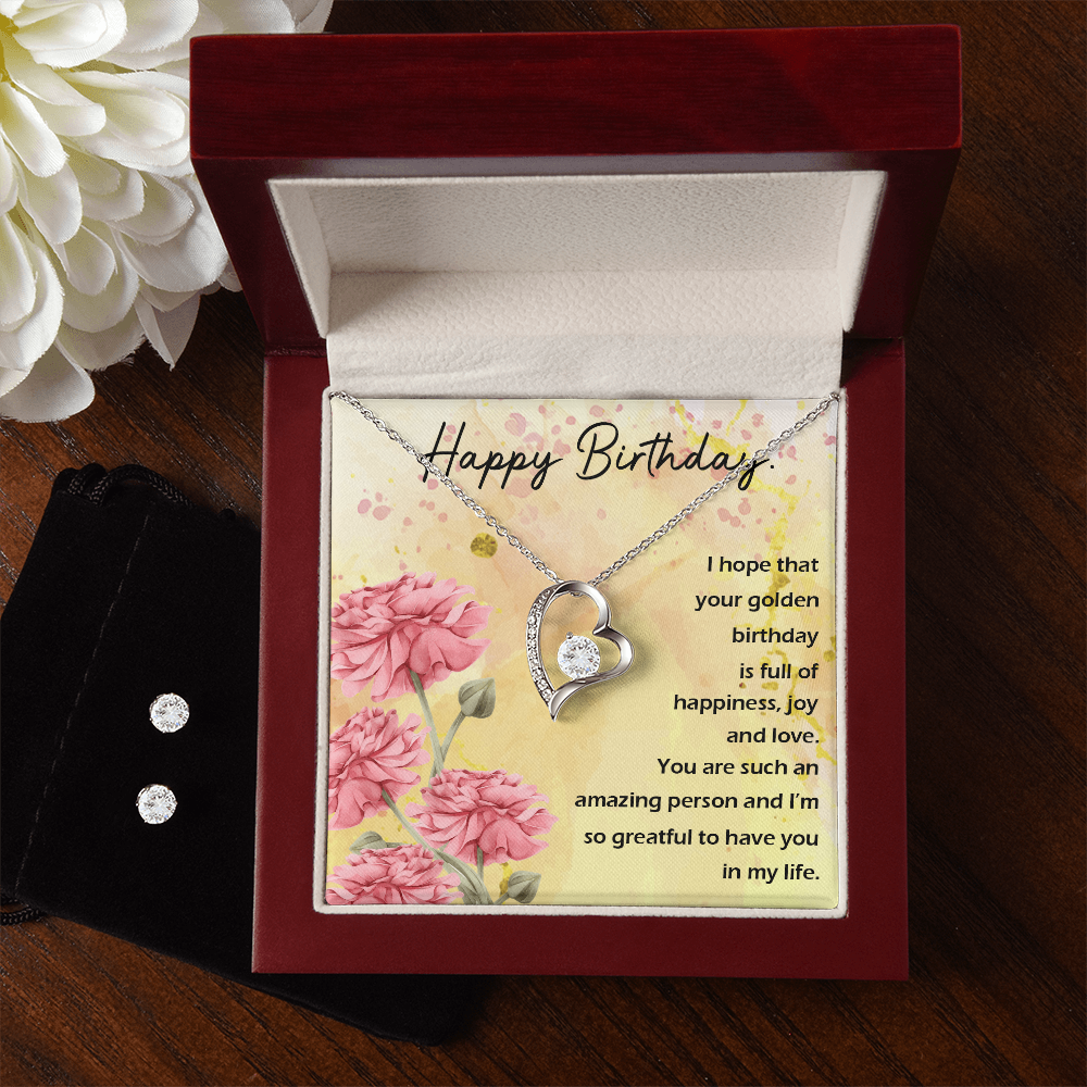 Collier Amour Éternel - À mon âme sœur, Collier Amour Éternel pour ton anniversaire