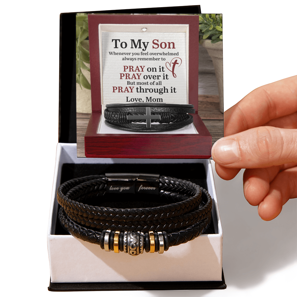 Love You Forever Bracelet-From your Mom and Dad