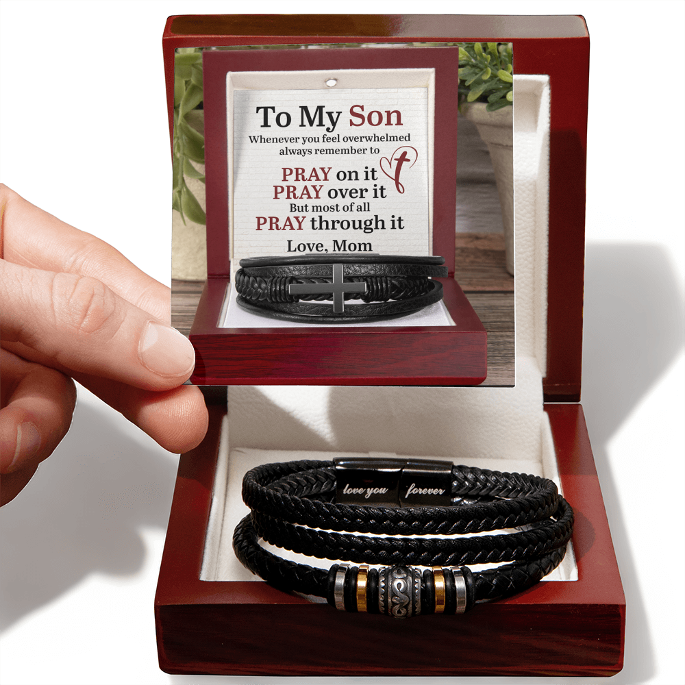 Love You Forever Bracelet-From your Mom and Dad