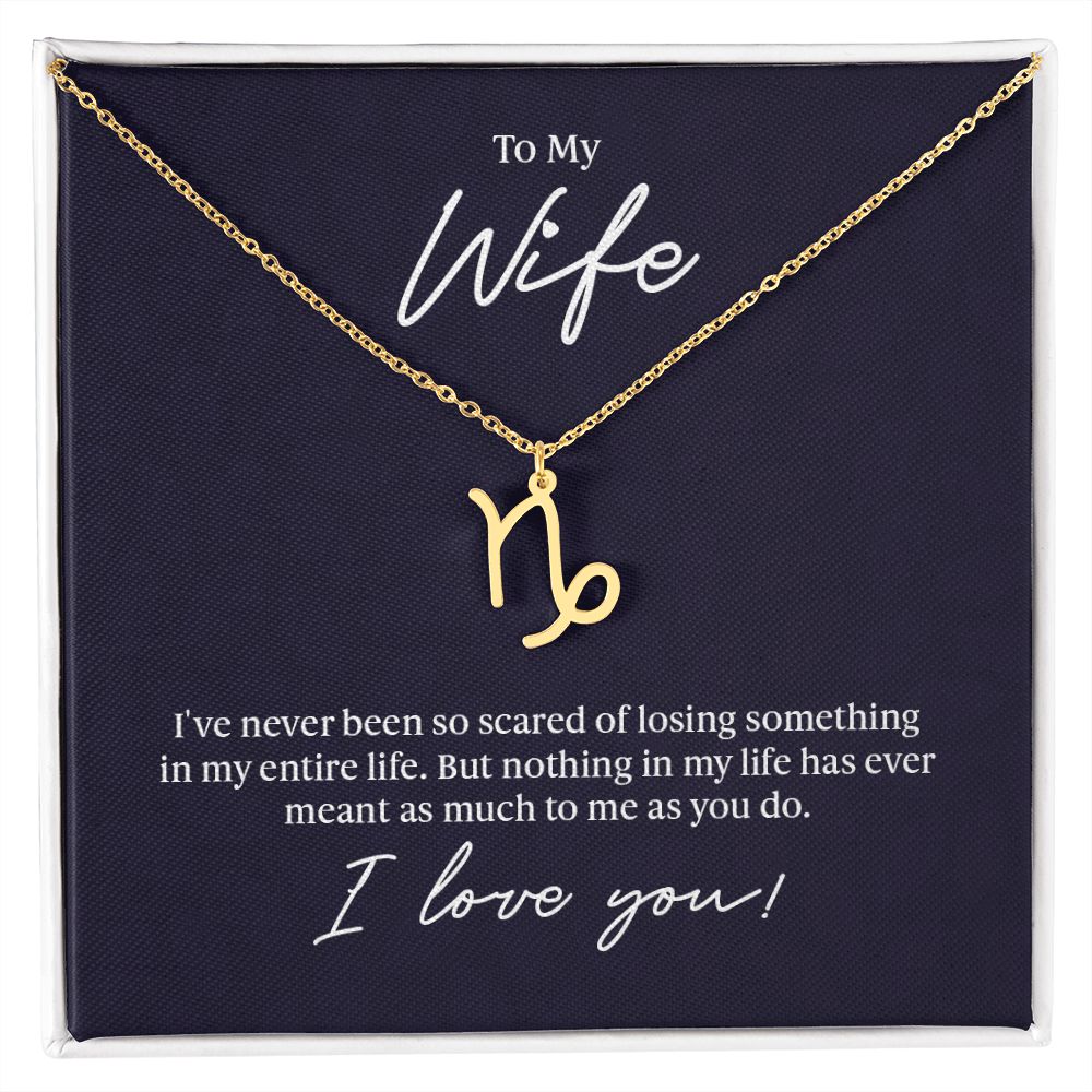 Collier symbole du zodiaque