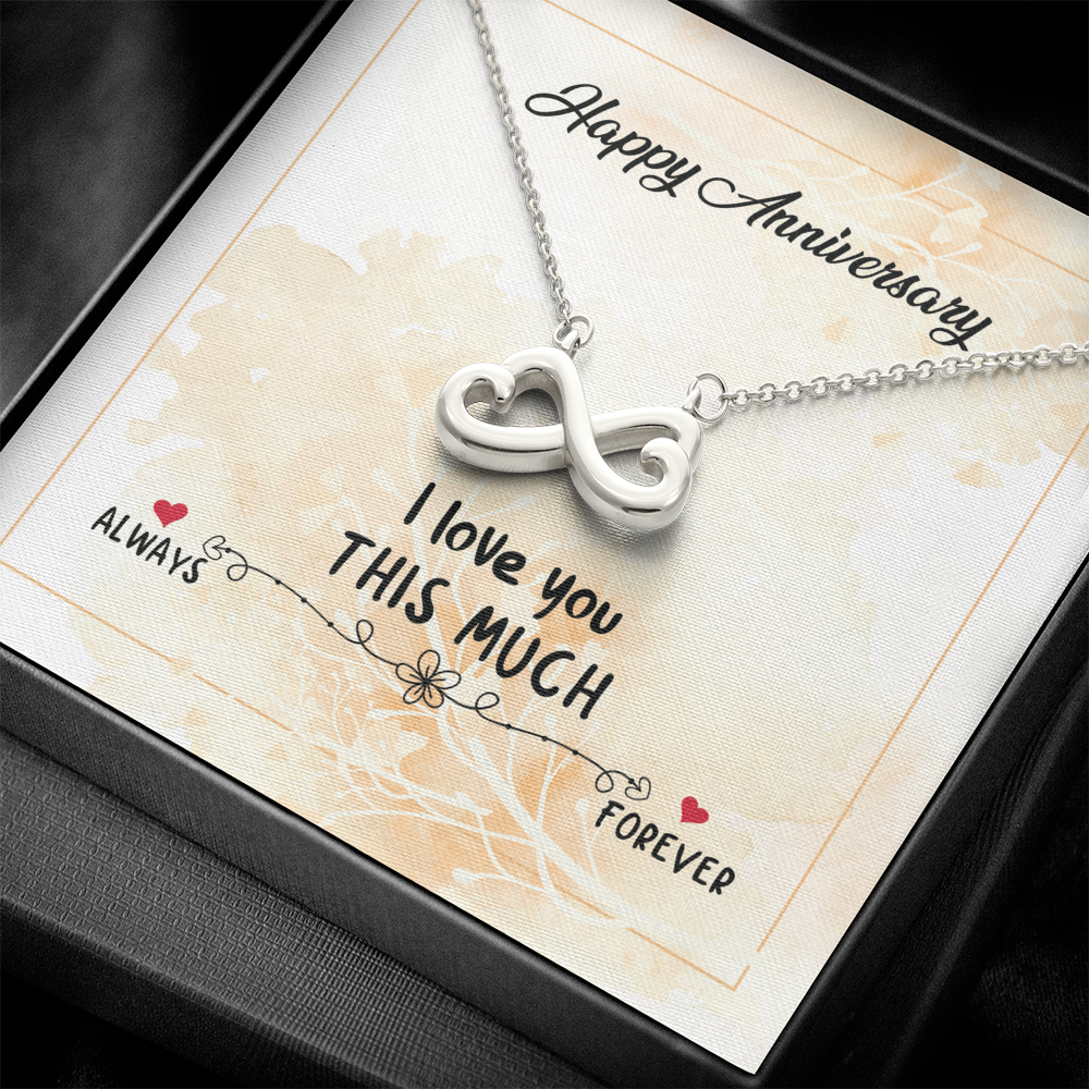 Collier Amour Éternel - d'ANNIVERSAIRE