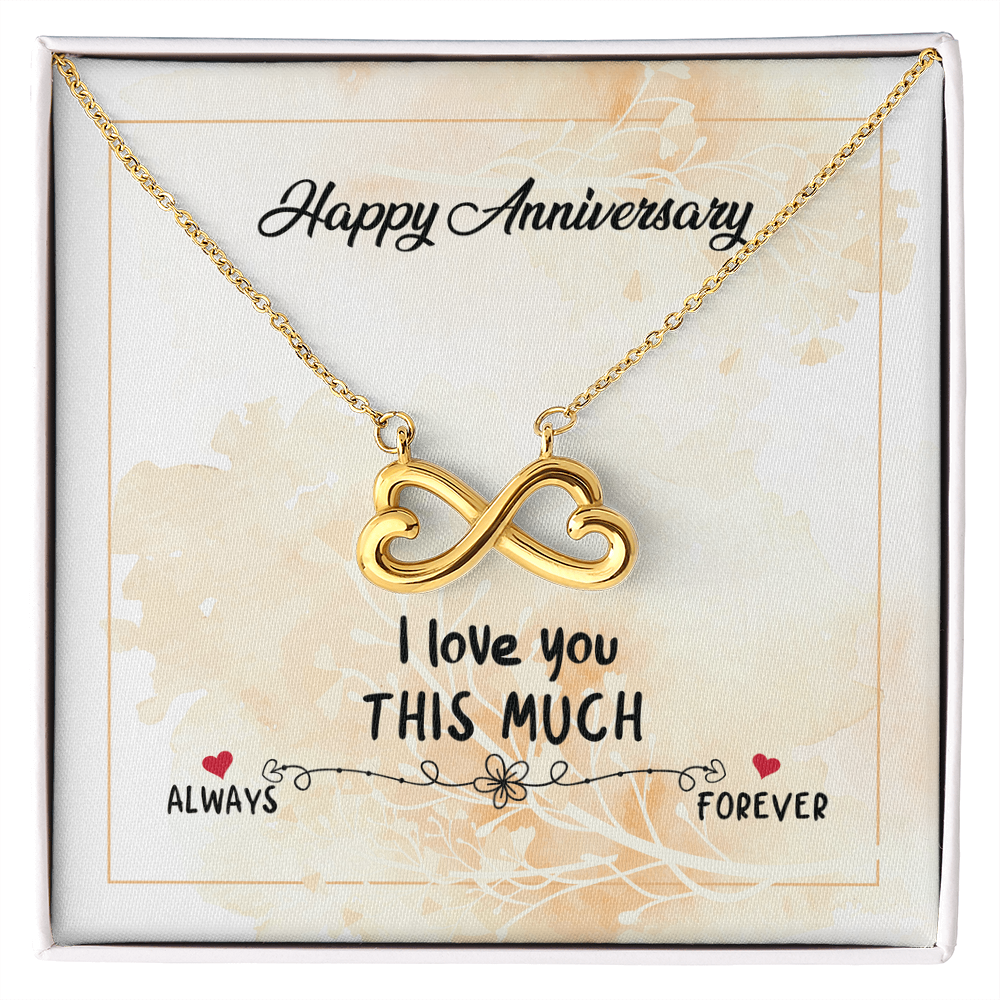 Collier Amour Éternel - d'ANNIVERSAIRE